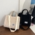 Cartera Bolso Unisex Letu Tote Bag Corderoy Versatil Urbano - tienda online