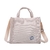 Imagen de Cartera Bolso Unisex Letu Tote Bag Corderoy Versatil Urbano