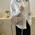 Cartera Importada Mujer Milán Croco Herrajes Plateados Noche - tienda online