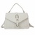 Cartera Milán Importada para Mujer – Mini Solapa Croco con Herrajes Plateados
