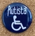 Botton Autista Símbolo Cadeira de Rodas - comprar online