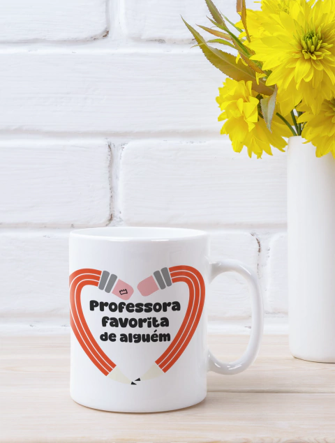 Caneca Professora Favorita De Alguém - comprar online