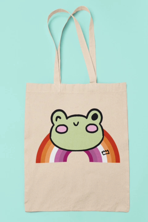Ecobag Bandeira Lésbica LGBTQ+ - comprar online