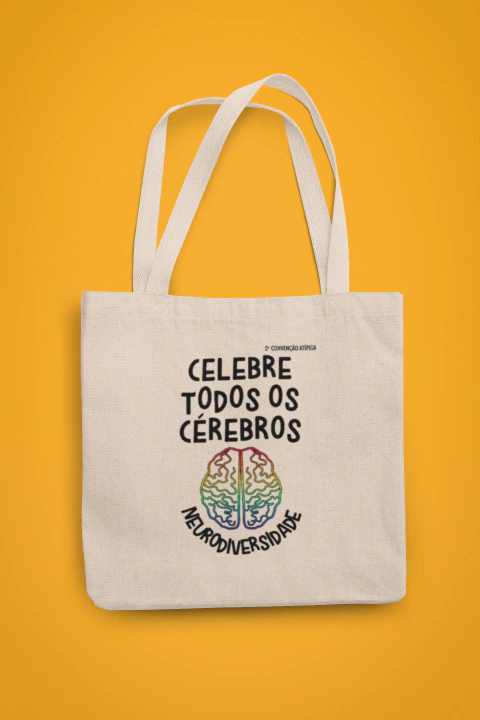 Convenção Atípica 2025 - Ecobag Celebre Todos Os Cérebros - comprar online