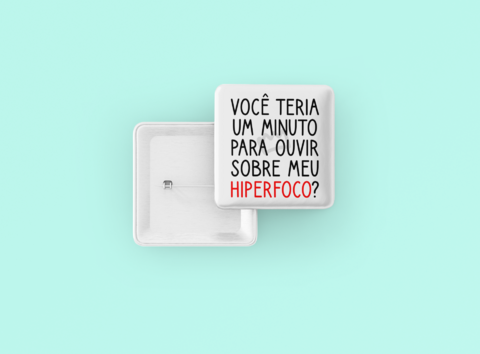 Botton Quadrado Hiperfoco