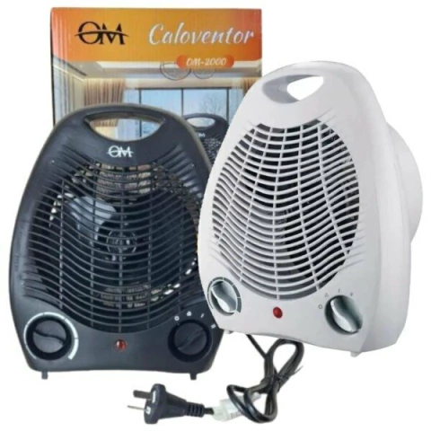 CALOVENTOR OM OM-2000 2000W 2 NIVELES DE POTENCIA CON TERMOSTATO
