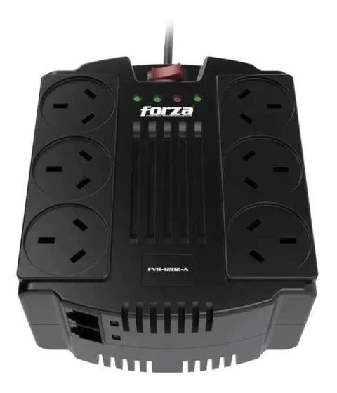 ESTABILIZADOR FORZA FVR-2202A 2200VA 6 TOMAS
