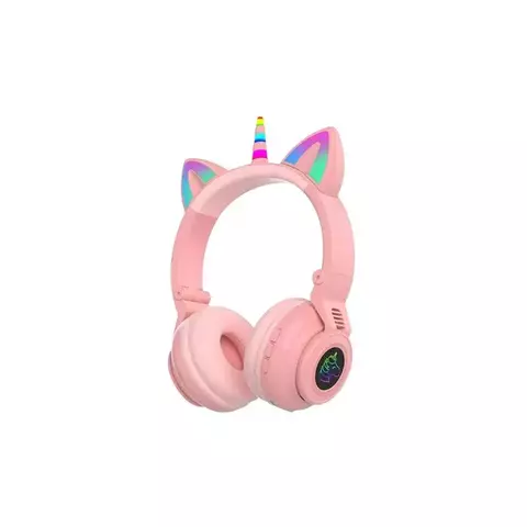 AURICULAR GRANDE BLUETOOTH CAT EAR UNICORNIO STN27 / BT / SD / FM