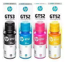 TINTA ORIGINAL HP GT51/52/53 NEGRO Y COLORES 90ML Y 70ML