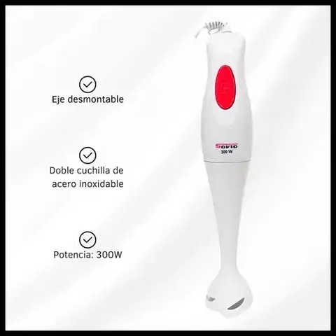 MINIPIMER SOVIO S-3072 300W - comprar online