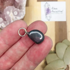 DIJE HEMATITE ROLADO - ENGARCE SIMPLE