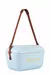 Polarbox 20l - Azul Celeste com Alça Marrom na internet