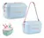 Polarbox 12l - Azul Celeste com Alça Rosa na internet