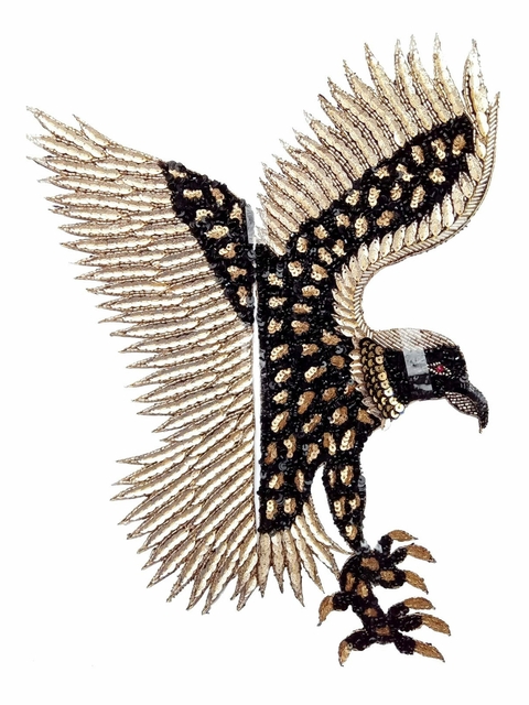 Aplique Grande Aguila Negra