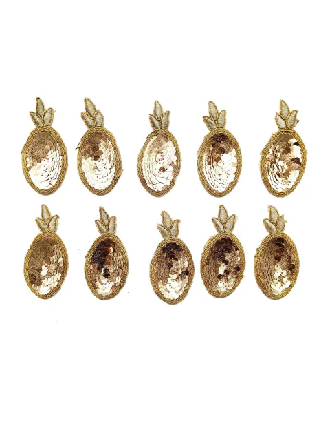 Aplique Chico Fruta Rosada x 10 unidades