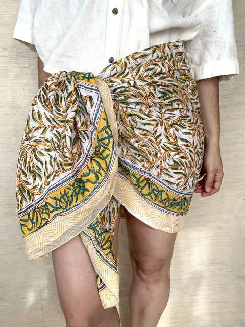 Pareo Block Print - No 16 - comprar online