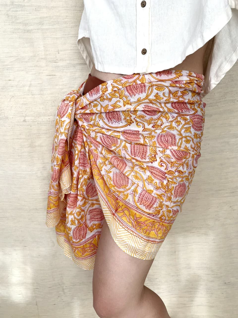 Pareo Block Print - No 15 - comprar online