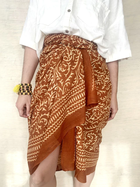 Pareo Block Print - No 20 - comprar online