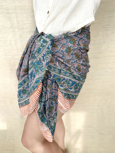 Pareo Block Print - No 19 - comprar online