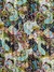 Kantha de algodón arabezcos grande - 28