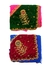 Saree Nuevo de Gasa y Terciopelo