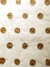 Tul Beige con Rosetas Doradas - comprar online