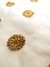 Tul Beige con Rosetas Doradas en internet