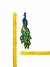 Aplique Chico por par Pavo real - comprar online