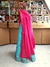 Conjunto Lengha + Duphata Aqua-Fucsia