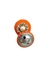 Botón Perla Naranja x 20 unidades - comprar online