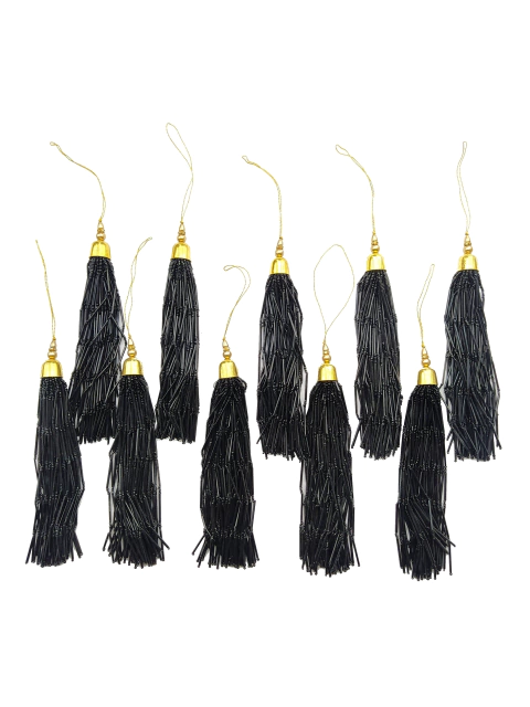 Tessel XL Canutillos Negro x 10 unidades