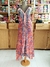 Vestido Solero Voal de Algodón Naranja