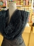 Tul Negro con Flores Negras - tienda online