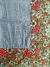 Mantel Tusor Azul con Block Print + Servilletas - comprar online