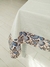 Mantel Tusor Gris con Block Print + Servilletas en internet
