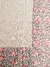 Mantel Gasa de algodón Rosa con Block Print + Servilletas - tienda online