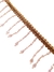 Galón con canutillos 5cm - tienda online