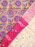 Kantha Vintage Estampada con Block Print - 7B - mgenindia