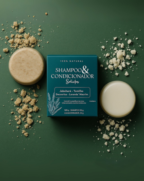 Shampoo e Condicionador Sólido (kit) - comprar online