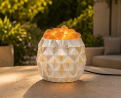Lámpara Piña Blanca