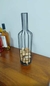 Garrafa Porta Rolhas Aramada Metal Ferro Preto kit com 2 unidades - Porto Decora
