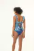 TANKINI ESTAMPADA CON VOLADOS,ESPALDA ABIERTA Y VEDETINA CON CINTURA - Lenceria Maria Lujan