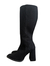 Bota negra brillos