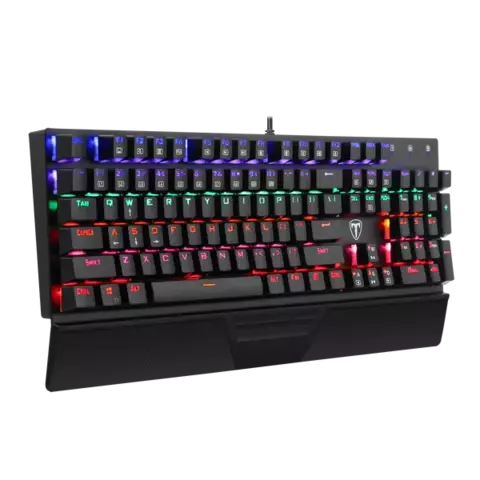 TECLADOS T-DAGGER DESTROYER BLACK T-TGK305 SWITCH RED