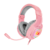 Auriculares Redragon Hylas Rosa H260 P-RGB
