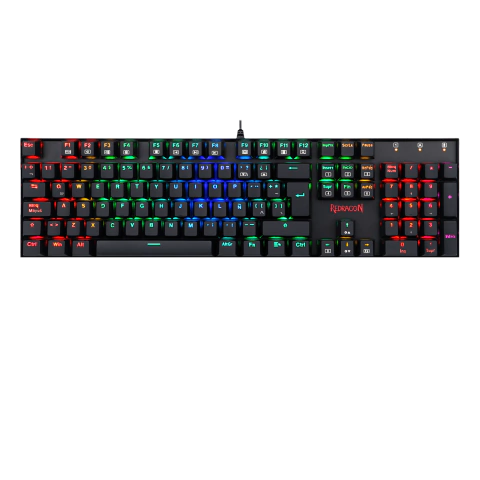 TECLADOS REDRAGON MITRA NEGRO RED SWITCH ESPAÑOL K551RGB