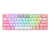 Teclados Redragon Fizz Pro Blanco /Rosa red switch english K616-RGB WP