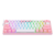 Teclados Redragon Fizz Pro Blanco /Rosa red switch english K616-RGB WP - ARSHOP