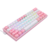 Teclados Redragon Fizz Pro Blanco /Rosa red switch english K616-RGB WP - tienda online