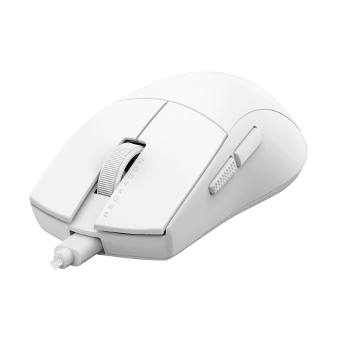MOUSES CON CABLE REDRAGON KING M724W BLANCO